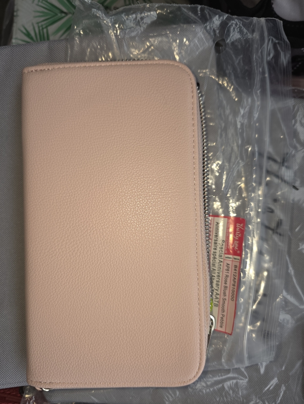 Rose Blush  All About The Benjamins Wallet